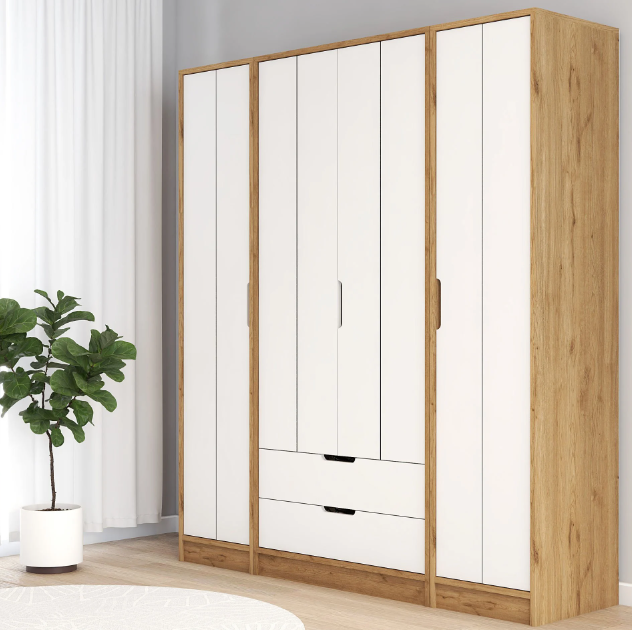 5 kapılı spot elbise dolabı 